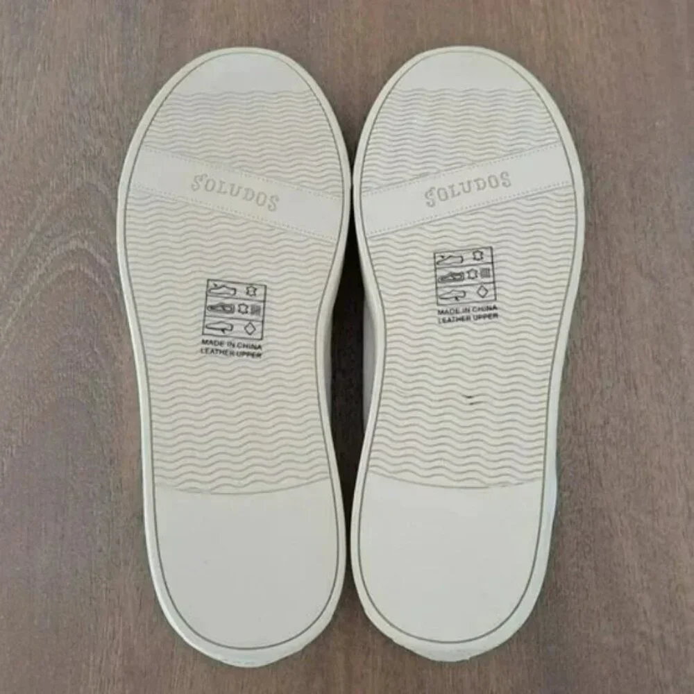 Soludos The Ibiza Classic Sneaker - Color: Oasis White - Size: Men 10 - Picture 8 of 10